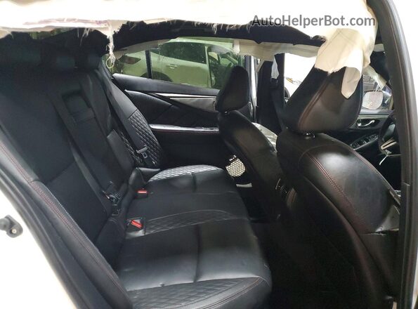 JN1FV7AR2KM830463 2019 INFINITI Q50 White Հետևի նստատեղերի տեսք
