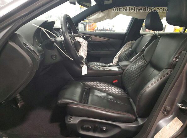 JN1FV7AR2LM660235 2020 INFINITI Q50 Серый Вид салона спереди