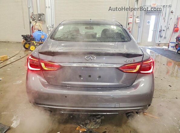 JN1FV7AR2LM660235 2020 INFINITI Q50 Серый Вид сзади