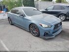 2021 Infiniti Q50 Red Sport 400 Blue vin: JN1FV7DP3MM850704