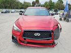 2024 Infiniti Q50 Red Sport 400 Red vin: JN1FV7DP3RM660411