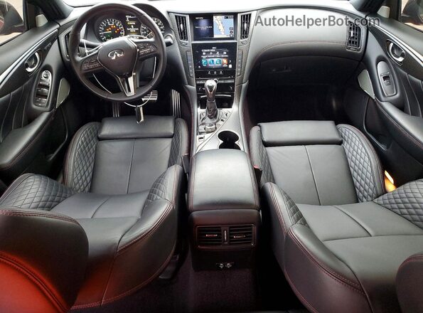 JN1FV7DP3RM660411 2024 INFINITI Q50 Red Вид панелі приладів