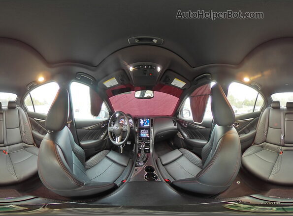 JN1FV7DP3RM660411 2024 INFINITI Q50 Red Вид наклейки з VIN-кодом