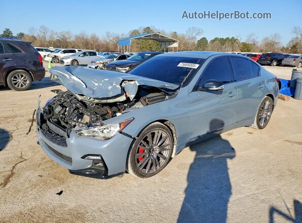 JN1FV7DP5RM660507 2024 INFINITI Q50 Серый Передняя левая четверть