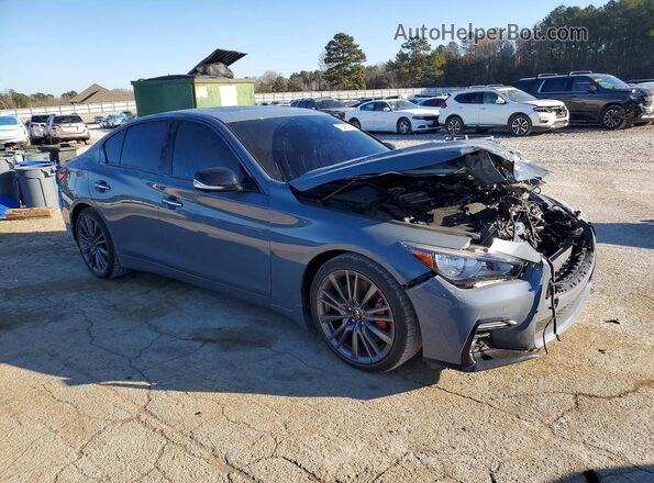 JN1FV7DP5RM660507 2024 INFINITI Q50 Серый Передняя правая четверть