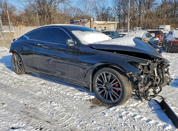 JN1FV7EL1HM701029 2017 INFINITI Q60 Black Передня права чверть