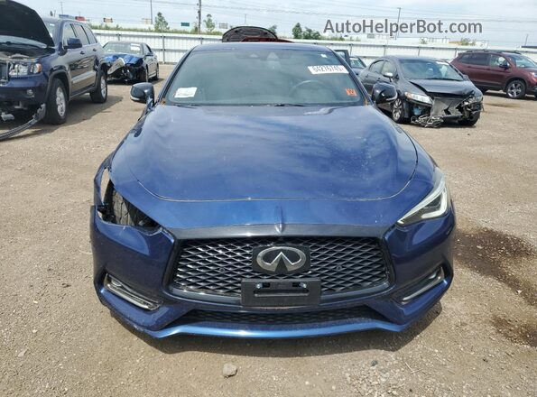 JN1FV7EL8LM460076 2020 INFINITI Q60 Синий Вид спереди