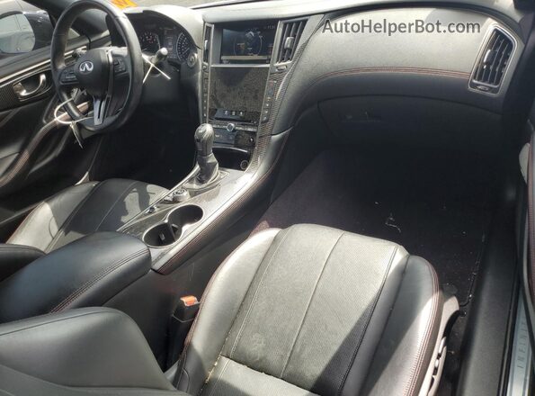 JN1FV7EL8LM460076 2020 INFINITI Q60 Синий Вид панели приборов