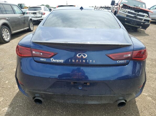 JN1FV7EL8LM460076 2020 INFINITI Q60 Синий Вид сзади