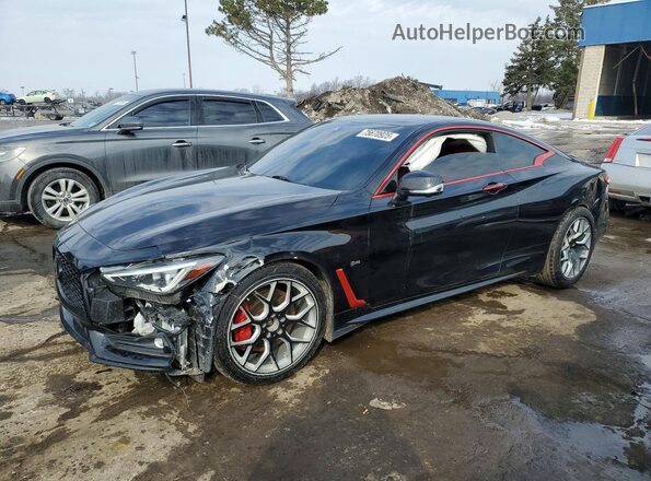 JN1FV7LL3NM680859 2022 INFINITI Q60 Черный Передняя левая четверть