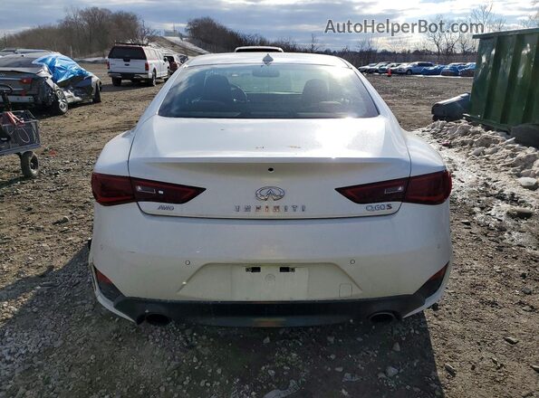JN1FV7LL7MM560559 2021 INFINITI Q60 White Widok z tyłu