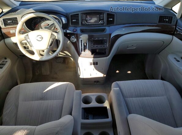 JN8AE2KP4H9165105 2017 NISSAN QUEST Серебряный Вид панели приборов