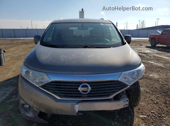 JN8AE2KP4H9165105 2017 NISSAN QUEST Серебряный Вид спереди