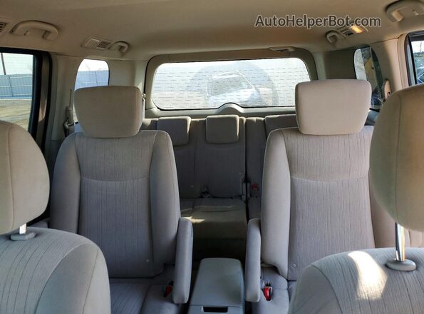 JN8AE2KP4H9165105 2017 NISSAN QUEST Серебряный Вид задних сидений