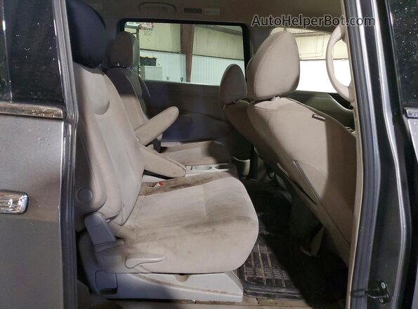 JN8AE2KP4H9166478 2017 NISSAN QUEST Черный Вид задней части салона