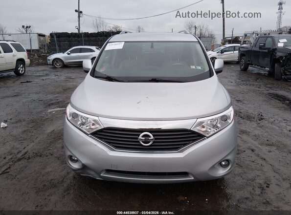 JN8AE2KP4H9169168 2017 NISSAN QUEST Серый Вид задней части салона