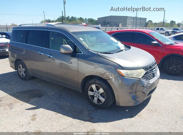 JN8AE2KP7G9155506 2016 NISSAN QUEST Серый Передняя правая четверть