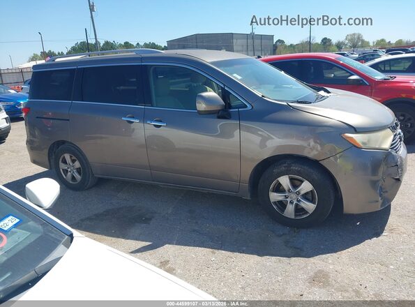 JN8AE2KP7G9155506 2016 NISSAN QUEST Серый Вид задней части салона