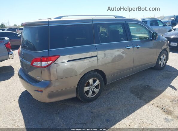 JN8AE2KP7G9155506 2016 NISSAN QUEST Серый Задняя правая четверть