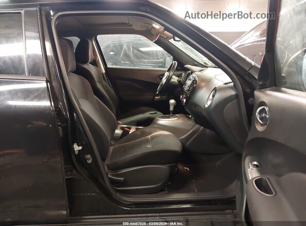 JN8AF5MV8HT750668 2017 NISSAN JUKE Black Widok wnętrza z przodu