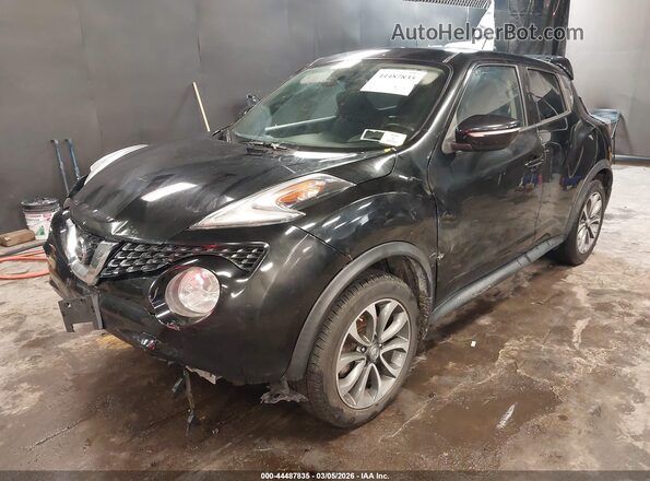 JN8AF5MV8HT750668 2017 NISSAN JUKE Black Przód lewy