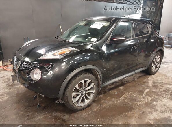 JN8AF5MV8HT750668 2017 NISSAN JUKE Black Widok z przodu