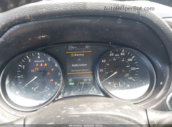 JN8AT2MT0LW013672 2020 NISSAN ROGUE Gray Հետևի նստատեղերի տեսք