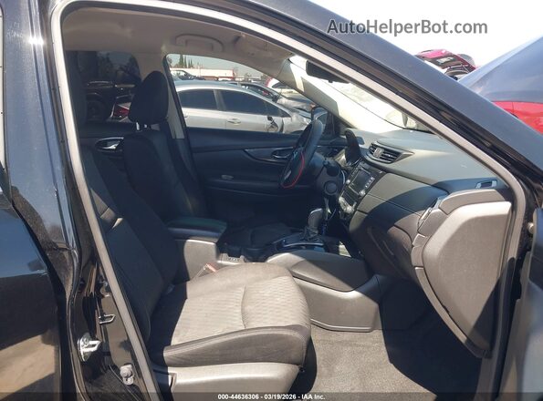 JN8AT2MT2KW267561 2019 NISSAN ROGUE Черный Вид салона спереди