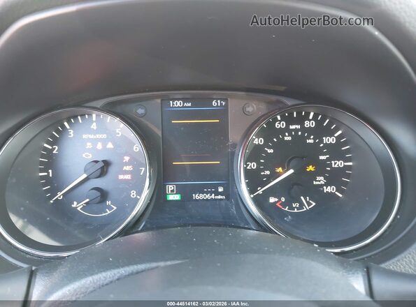 JN8AT2MV2LW113628 2020 NISSAN ROGUE White უკანა სავარძლების ხედი