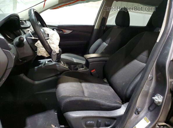 JN8AT2MV4LW138529 2020 NISSAN ROGUE Gray წინა სალონის ხედი