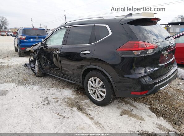 JN8AT2MV6KW378762 2019 NISSAN ROGUE Черный Задняя левая четверть