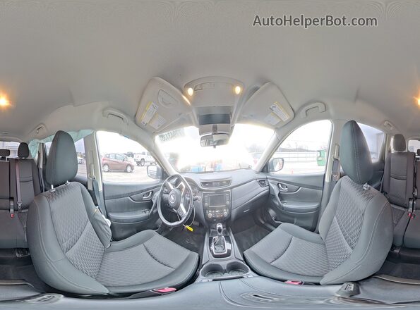 JN8AT2MV7LW114743 2020 NISSAN ROGUE Beige Панорамний вид салону 360°