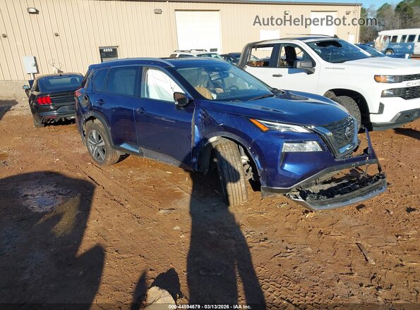 JN8AT3DC7MW107359 2021 NISSAN ROGUE Blue წინა მარჯვენა