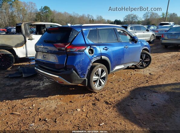 JN8AT3DC7MW107359 2021 NISSAN ROGUE Blue უკანა მარჯვენა
