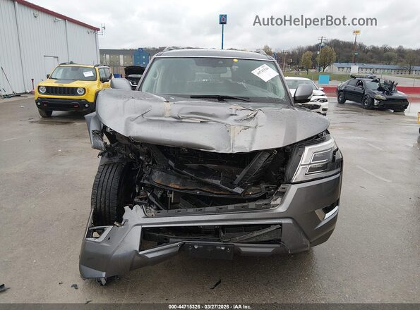 JN8AY2AD2P9691150 2023 NISSAN ARMADA Серый Вид щитка приборов