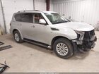 2021 Nissan Armada Sv 4wd Серебряный vin: JN8AY2AD9M9662238