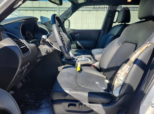 JN8AY2BA1R9416795 2024 NISSAN ARMADA Белый Вид салона спереди
