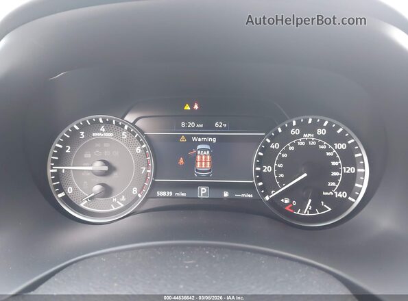 JN8AY2BC3N9163099 2022 NISSAN ARMADA White Vista de los asientos traseros