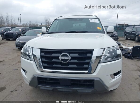 JN8AY2BD8P9695217 2023 NISSAN ARMADA Белый Вид задней части салона