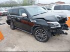 2023 Nissan Armada Platinum 2wd Black vin: JN8AY2CC7P9183485