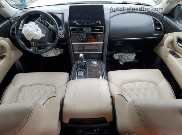JN8AY2CD3R9707551 2024 NISSAN ARMADA White Dashboard view