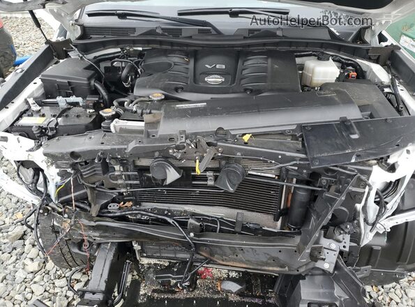 JN8AY2CD3R9707551 2024 NISSAN ARMADA White Engine compartment view