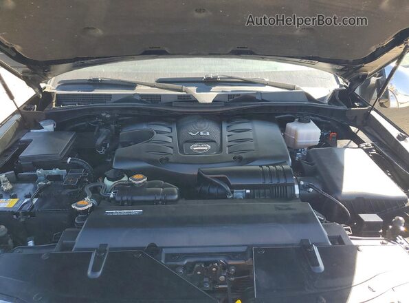 JN8AY2DA1P9404656 2023 NISSAN ARMADA Black Widok komory silnika