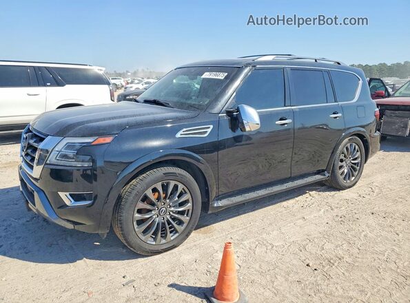 JN8AY2DA1P9404656 2023 NISSAN ARMADA Black Przód lewy