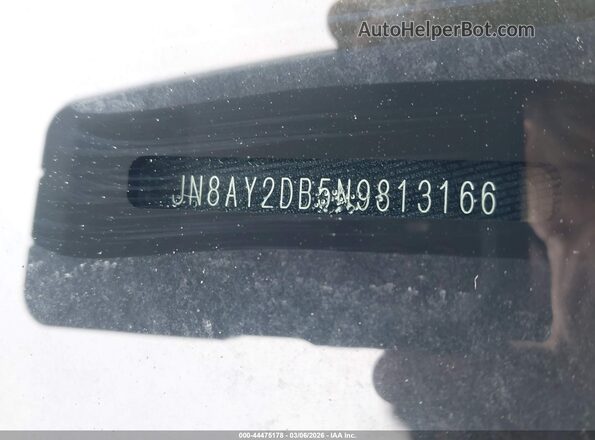 JN8AY2DB5N9813166 2022 NISSAN ARMADA Red 