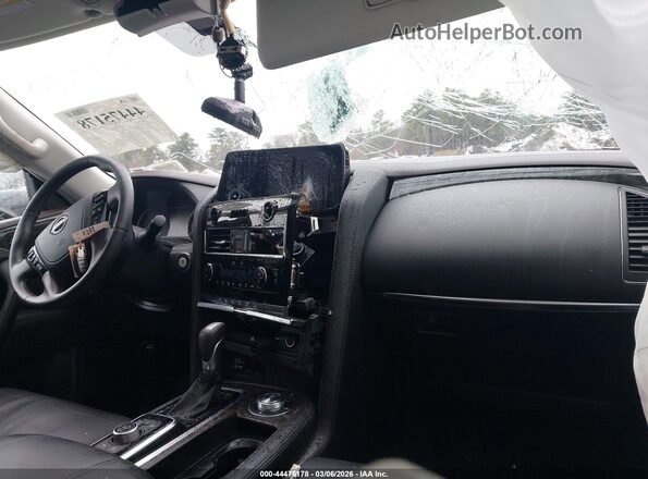 JN8AY2DB5N9813166 2022 NISSAN ARMADA Red Vista interior delantera