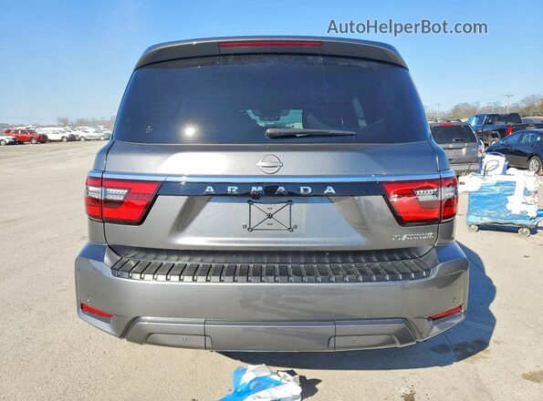 JN8AY2DB5P9835140 2023 NISSAN ARMADA Серый Вид сзади