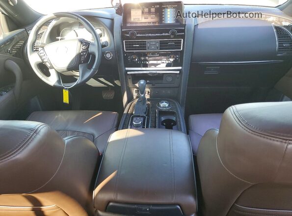 JN8AY2DB5P9835140 2023 NISSAN ARMADA Серый Вид панели приборов