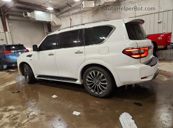 JN8AY2DB9N9812344 2022 NISSAN ARMADA Белый Задняя левая четверть