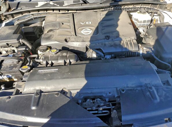 JN8AY2ND1KX010264 2019 NISSAN ARMADA Белый Вид подкапотного пространства